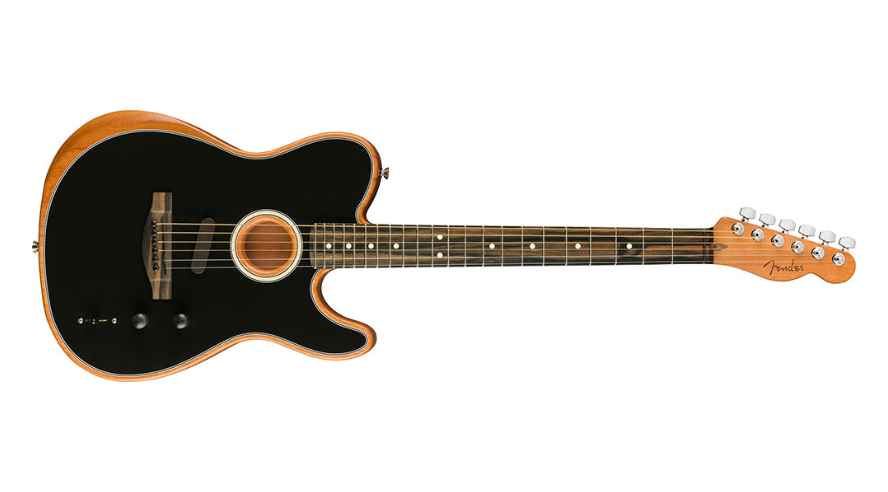 Fender 0972013206 Telecaster Black Acoustic Guitar