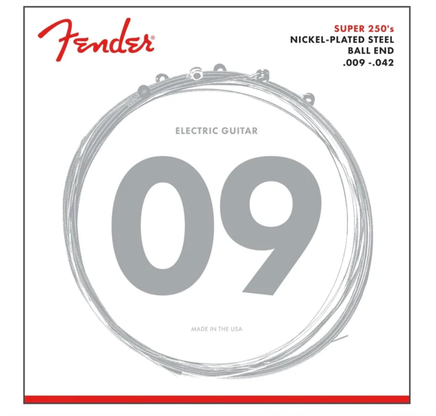 Fender 250L Electric Strings 3 Pack