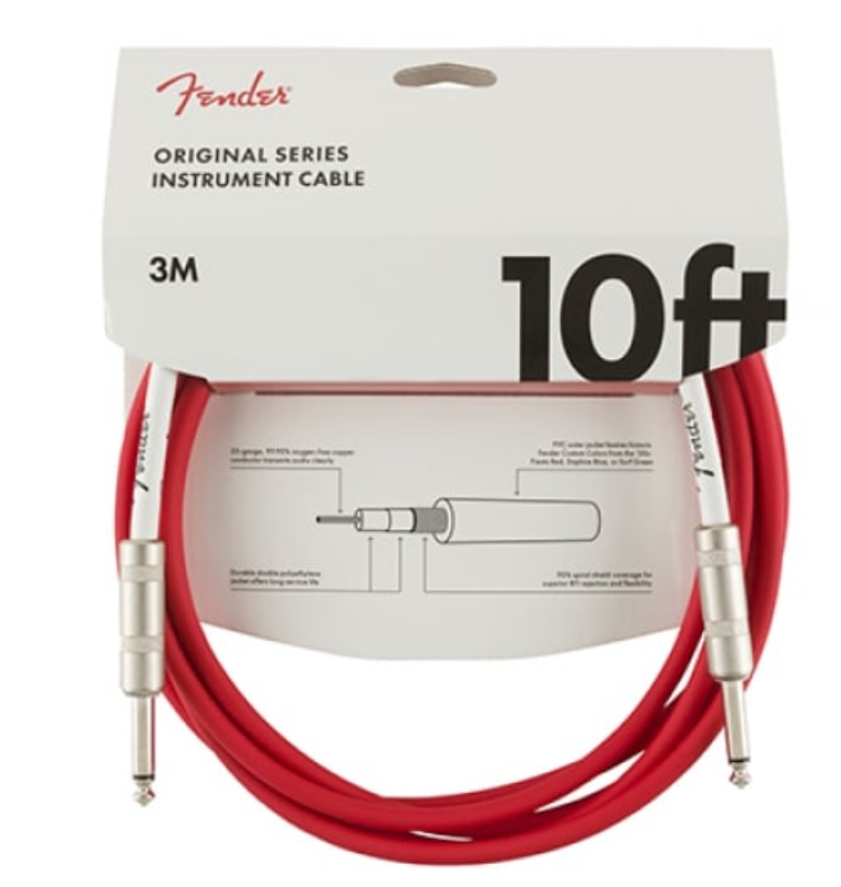 Fender 0990510010 Original Series Instrument Cable 10" Frd