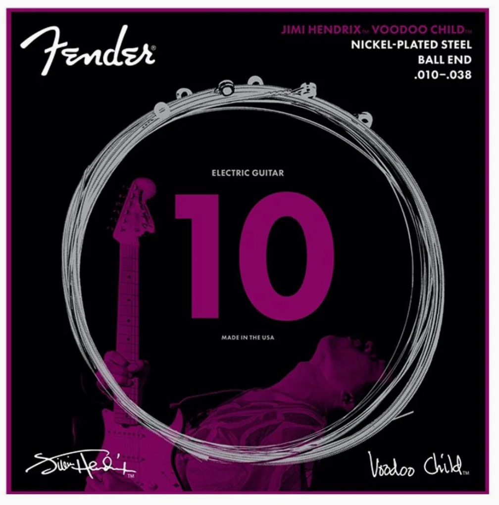 Fender 0730250609 Hendrix Voodoo Electric Guitar strings