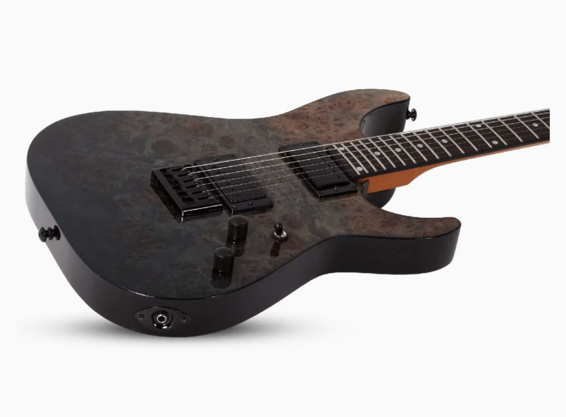 C-1 STANDARD CHARCOAL SATIN
