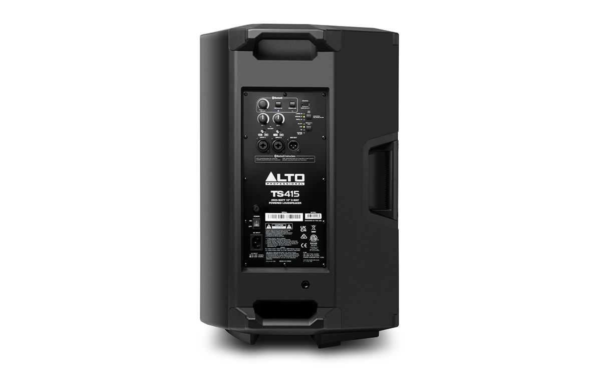 TS415 2500W 15” Bluetooth Powered Loudspeaker with DSP & App Control