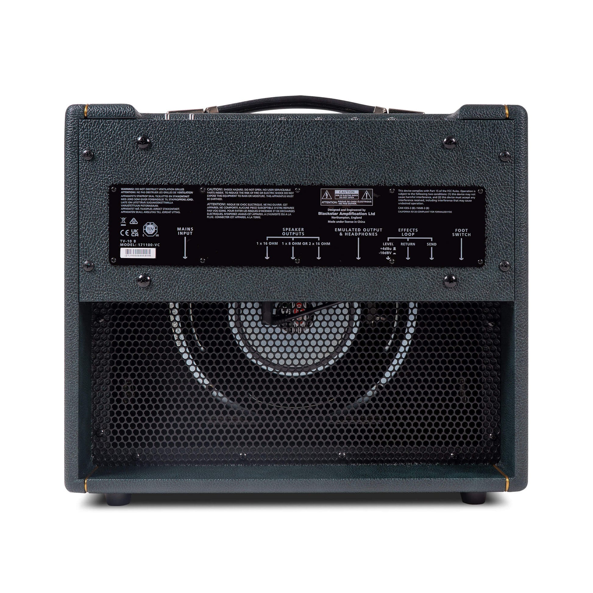 Blackstar TV‑10 B EL34 Class‑A 1×12 Valve Combo Guitar Amplifier