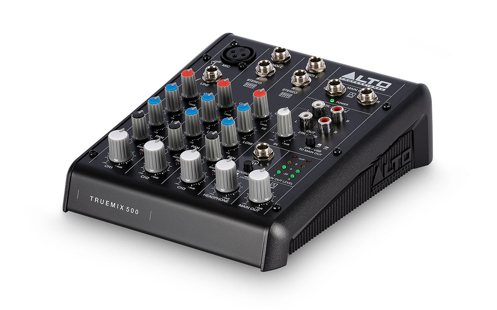 TrueMix 500 – 5-Channel Analog Mixer with USB