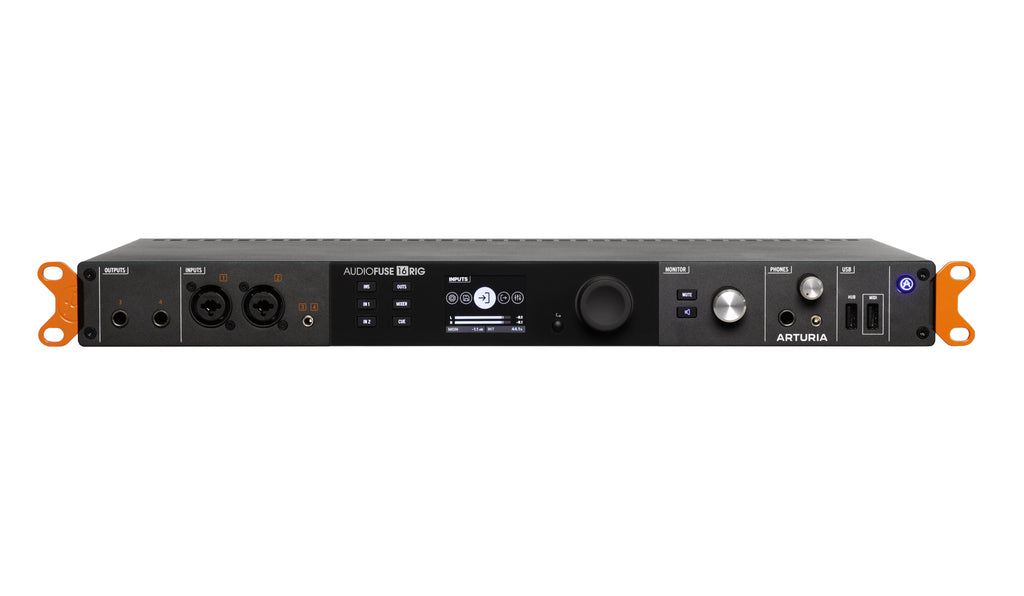 Arturia AudioFuse 16Rig – 16-In/16-Out USB-C Audio Interface for Hybrid Studios with ADAT, MIDI, Word Clock & Advanced Routing