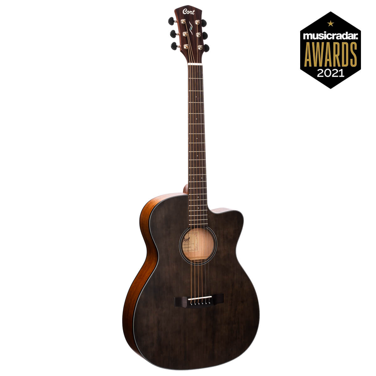 Cort Core Series Acoustic Guitar with Cutaway Electronics (Spruce)