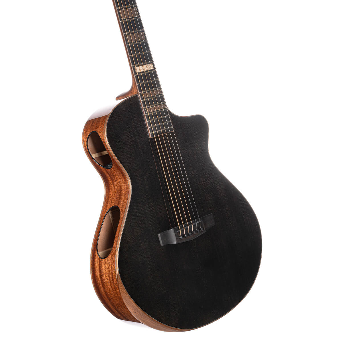 Cort Masterpiece with Cutaway Electronics – Modern Black
