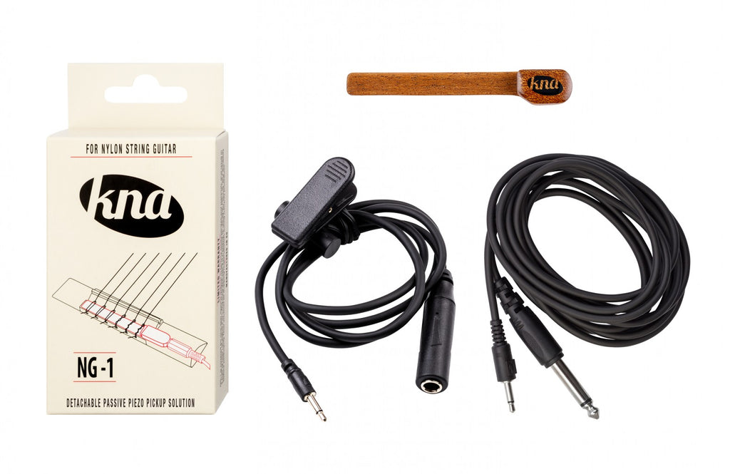 KNA NG1 Guitar Accessories - For Nylon String Guitar Bridge Piezo Pickup